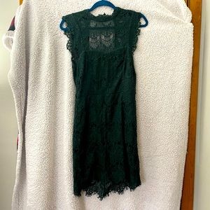 Green Lace Free People Dress